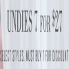 Coupon for: aerie, Undies for special price