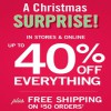 Coupon for: Reveal your Christmas surprise from Bath & Body Works
