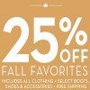 Coupon for: Fall Favorites with discounts at Timberland