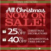 Thumbnail for coupon for: Kirkland's, All Christmas now on SALE