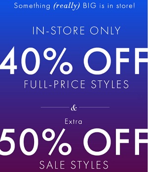 Coupon for: Ann Taylor, Receive discount on full-priced styles