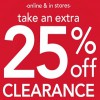 Thumbnail for coupon for: carter's, extra discount on Clearance merchandise