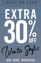 Coupon for: Forever 21, Extra discount on winter styles