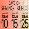 Thumbnail for coupon for: maurices, Save on spring trends