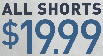 Coupon for: Haggar, All shorts for special price
