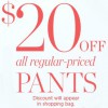 Thumbnail for coupon for: Talbots, Pants collection with discount