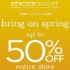 Thumbnail for coupon for: Chico's Outlets, Entire store on sale