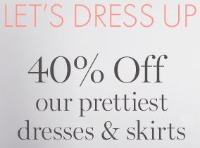 Coupon for: Ann Taylor, Let's dress up