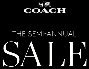 Coupon for: Coach, The Semi-Annual Sale