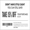 Thumbnail for coupon for: Redeem Style Cash at Banana Republic Factory Stores or ...