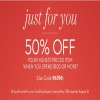 Thumbnail for coupon for: Chico's, 50% discount on highest-priced item