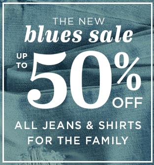 Coupon for: Old Navy & The new blues sale