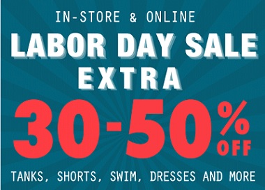 Coupon for: Tilly's, Labor Day Savings 2015