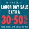 Thumbnail for coupon for: Tilly's, Labor Day Savings 2015