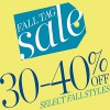 Thumbnail for coupon for: Fall tag sale at Talbots retail stores