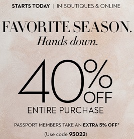 Coupon for: Receive discount on your purchase at Chico's
