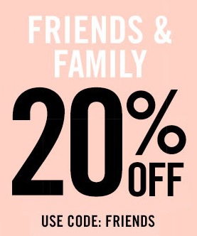 Coupon for: Friends & Family Event at Forever 21 stores