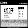 Thumbnail for coupon for: Last hours to save at Express