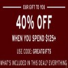 Thumbnail for coupon for: Spend $125 or more and receive discount from Levi's
