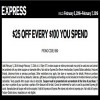Thumbnail for coupon for: Last call for savings at Express locations
