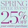 Thumbnail for coupon for: Spring style event at Talbots retail stores