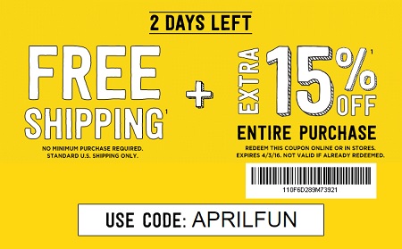 Coupon for: Shopping with coupon at Crazy 8 stores