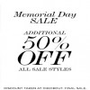 Thumbnail for coupon for: Memorial Day Sale 2016 at bebe online