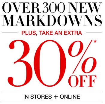 Coupon for: Extra savings at BCBGMAXAZRIA locations and online