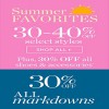 Thumbnail for coupon for: U.S. Talbots offer: Summer Favorites on Sale