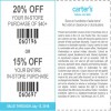Thumbnail for coupon for: Shop with coupon at carter's stores