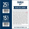 Thumbnail for coupon for: Labor Day Sale at OshKosh B'gosh