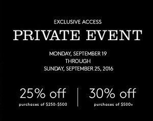 Coupon for: Shop Private Shopping Event at US Coach