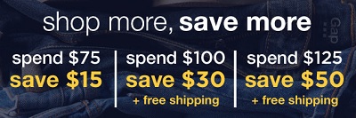 Coupon for: Shop at Gap Factory online and save money