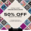 Thumbnail for coupon for: Online exclusive offer from Vera Bradley