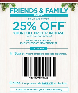 Coupon for: Pre Black Friday Sale is available at U.S. maurices stores and maurices online