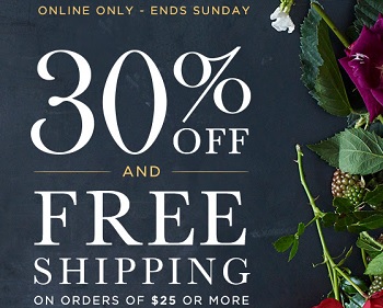 Coupon for: Get discount on your purchase at Crabtree & Evelyn online