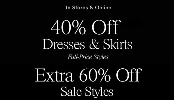 Coupon for: U.S. Ann Taylor Deals: Get an extra up to 60% off 