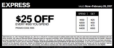 Coupon for: U.S. Express Coupon: Get up to $100 off your purchase