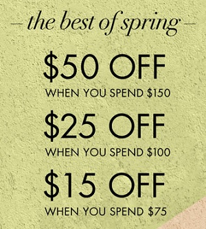 Coupon for: U.S. Nine West: The Best of Spring Event