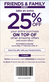 Coupon for: Shop Motherhood Maternity Friends & Family Event