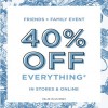 Thumbnail for coupon for: Save money during Friends & Family Event at U.S. LOFT