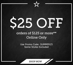 Coupon for: U.S. Footaction Deal: $25 off your purchase