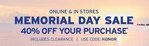 Coupon for: U.S. Eddie Bauer Deals: Save money during Memorial Day Sale