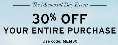 Coupon for: Levi's Memorial Day Event is still on
