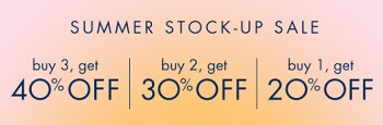 Coupon for: Summer Stock Up Sale is on at Nine West