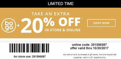 Coupon for: EXTRA Savings at U.S. Payless ShoeSource