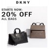 Thumbnail for coupon for: Bags on sale at U.S. DKNY