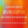 Thumbnail for coupon for: U.S. American Eagle Outfitters: Get a free $25 gift card